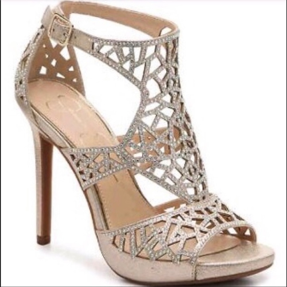 Jessica Simpson Romani heels . Size 9.5